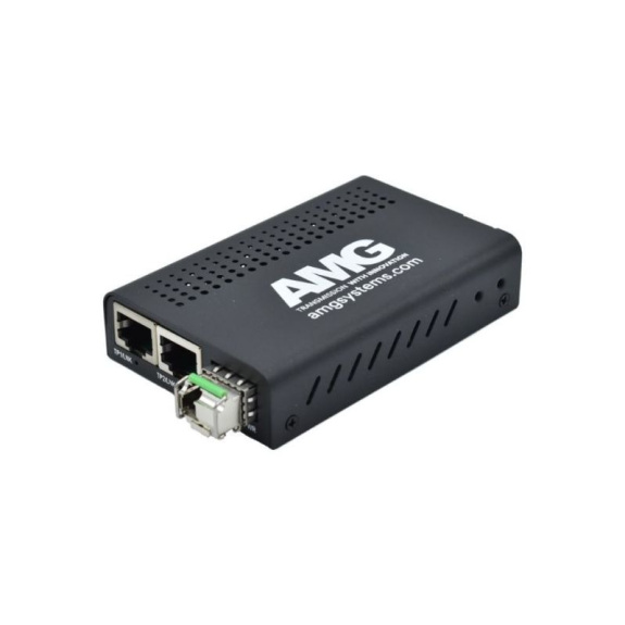 AMG210M-2G-1SS1B AMG Systems, Medienkonverter, für 0 GradC bis 50 Grad, 2 x 10/100/1000BT RJ45, 1 x GFX, SM, 1 Faser, B AMG210M-2G-1SS1B AMG Systems, Medienkonverter, für 0 GradC bis 50 Grad, 2 x 10/100/1000BT RJ45, 1 x GFX, SM, 1 Faser, B-Beschreibung lesen