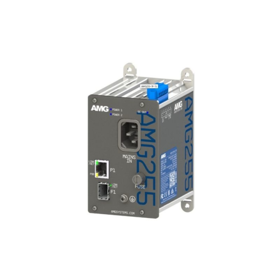 255-1GAT-1S-P30 , Industrieller Medienkonverter, 1 x 100/1000BT RJ45 30W, 1 x 100/1GBFX SFP Slot, 230V IEC-Beschreibung lesen