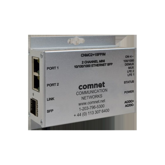 Medienkonverter Mini CNMC2+1SFP/M, 1xSFP, 2xRJ45, 100/1000Mbps-Beschreibung lesen