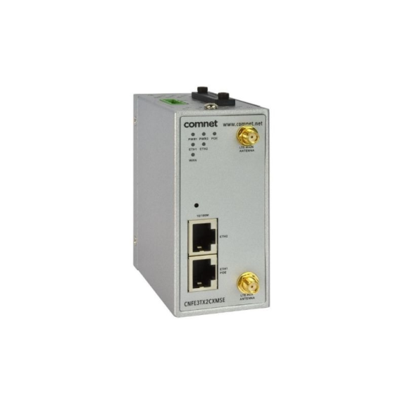 CNFE3TX2CXMSE ComNet, Mobilfunk-Modem, industriell, ETSi zertifiziert, 2x RJ45, 1x SIM, DIN-Rail-Beschreibung lesen