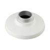 SBP-122HM Hanwha Vision, Flanschplatte für Hänge Montage von Hanwha Techwin Domes, Aluminium, elfenbein
