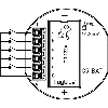 C5-BAT.01 Frogblue, frogContact5-BAT, 5-Kanal Eingang mit Batterieversorgung
