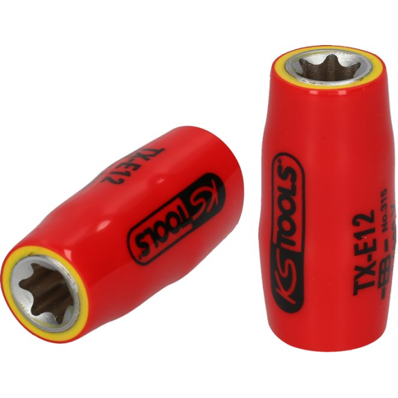 117.2384 3/8 Torx-e-Connecteur avec isolation protectrice, E12-Lire la description