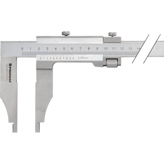 Werkstattmessschieber DIN 862 250mm Schnabellänge 75 mm Werkstattmessschieber DIN 862 250mm Schnabellänge 75 mm-Beschreibung lesen