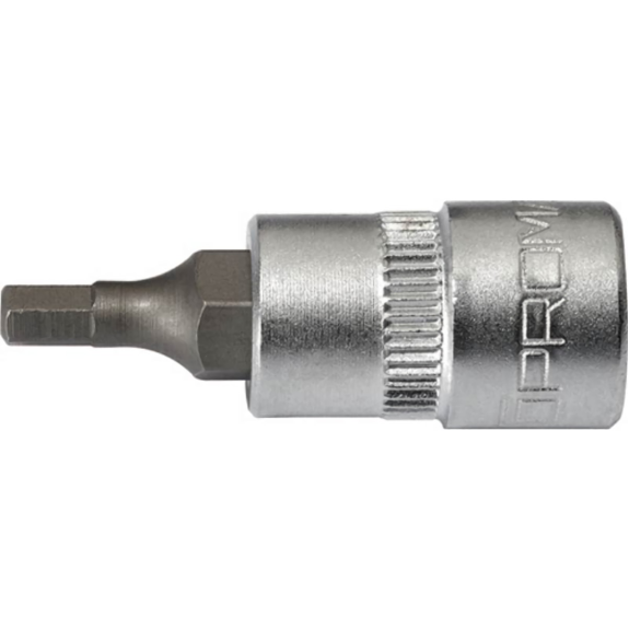 Steckschlüsseleinsatz 1/4 Zoll 6-kant Schlüsselweite 6 mm Länge 32 mm Steckschlüsseleinsatz 1/4 Zoll 6-kant Schlüsselweite 6 mm Länge 32 mm-Beschreibung lesen