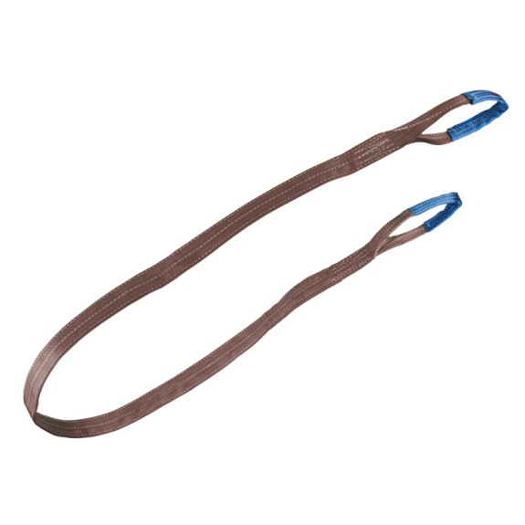 HEBEBAND, WLL 8000 kg, Blau, 2-Lagig, 240mm breit, SF 7 1 Länge: 8 m-Beschreibung lesen