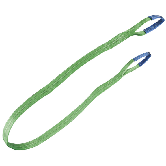 Hebeband, wll 3000 kg, gelb 2-ligig, 90 mm Breit, SF 7 4 Länge: 5 m-Lire la description