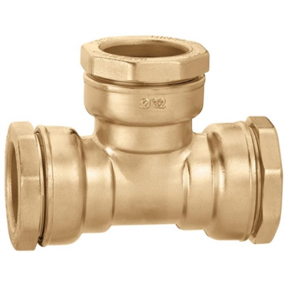 Caleffi T-pice 864025 864 Brass 25 mm-Leggi tutto