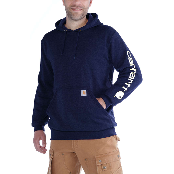 Carhartt - Sweat-shirt capuche logo-Lire la description