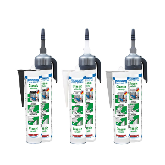 13303310 Flex Glue 310 m blanc classique, 310 ml sans silicone-Leggi tutto
