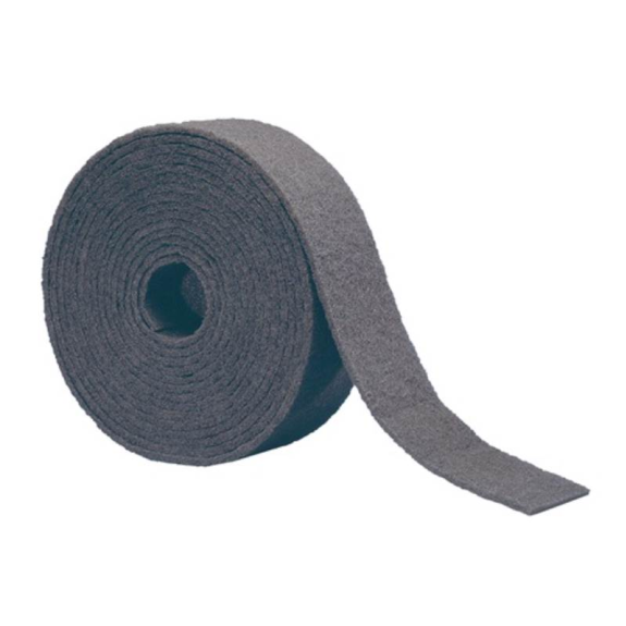 Schleifvliesrolle  Länge 10 m Breite 120 mm fine 280 rotbraun-Beschreibung lesen