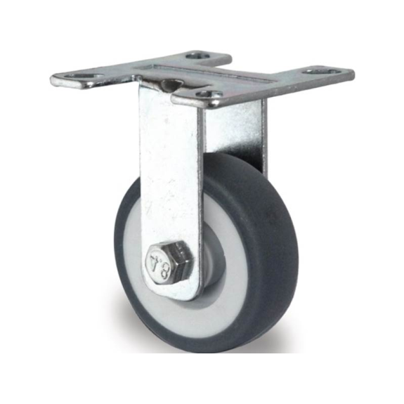 Bockrolle 100 mm 100 kg Vollgummi Gleitlager 77 x 67 mm Bockrolle 100 mm 100 kg Vollgummi Gleitlager 77 x 67 mm-Beschreibung lesen