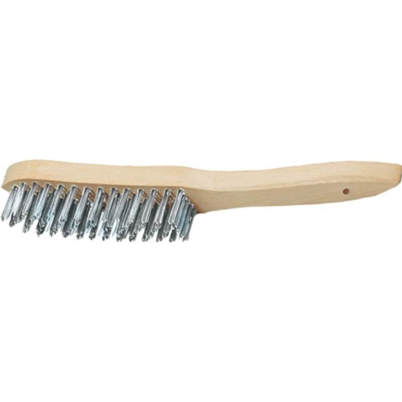 Longueur de la brosse en fil 295 mm 0,35 mm en acier à 3 rangées-Lire la description