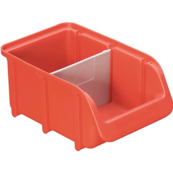 671005 Cross-Divider pour la boîte de stockage visuelle Taille 2/2L PP Gray-Lire la description