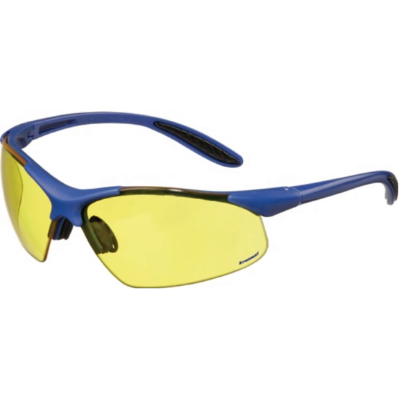 Schutzbrille DAYLIGHT PREMIUM EN 166 Bügel dunkelblau, Scheibe gelb Poly Schutzbrille DAYLIGHT PREMIUM EN 166 Bügel dunkelblau, Scheibe gelb Poly-Beschreibung lesen