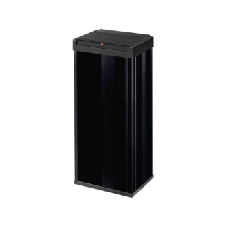 0860-241 Abfallbehälter  H770xB340xT260mm 52 schwarz-Beschreibung lesen