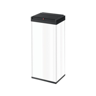 0860-231 Abfallbehälter  H770xB340xT260mm 52 l weiss-Beschreibung lesen