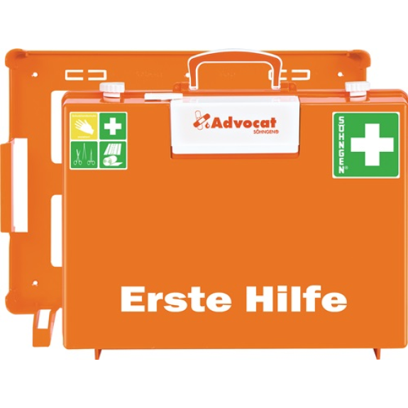 367000 Erste Hilfe Koffer Advocat B400xH300xT150ca.mm orange 367000 Erste Hilfe Koffer Advocat B400xH300xT150ca.mm orange-Beschreibung lesen