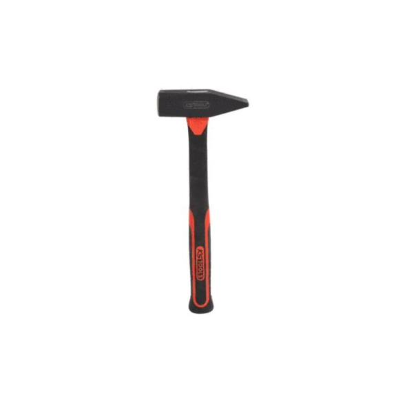 142.1401 Schlosserhammer mit Fiberglasstiel, 1000g 142.1401 Schlosserhammer mit Fiberglasstiel, 1000g-Beschreibung lesen