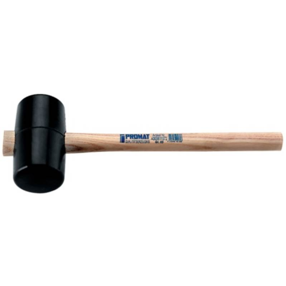 Gummihammer Kopf-D. 40 mm Kopflänge 80 mm schwarz Esche 90 Shore A flac Gummihammer Kopf-D. 40 mm Kopflänge 80 mm schwarz Esche 90 Shore A flac-Beschreibung lesen