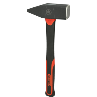 142.1405 Schlosserhammer mit Fiberglasstiel, 2000g-Beschreibung lesen