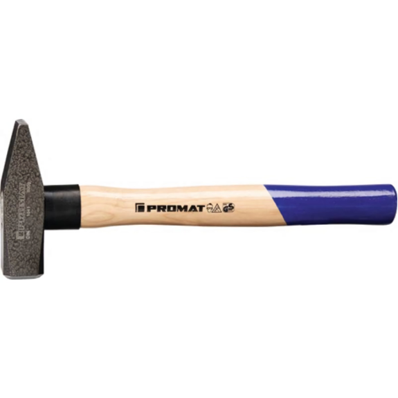 Schlosserhammer  300 g Stiellänge 300 mm Hickory mit Stahlschutzhülse-Beschreibung lesen