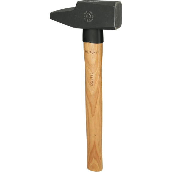 142.1150 Schlosserhammer, Esche-Stiel, französische Form, 1500g-Beschreibung lesen