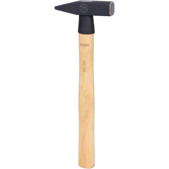 142.1330 Schlosserhammer mit Hickorystiel, 300g 142.1330 Schlosserhammer mit Hickorystiel, 300g-Beschreibung lesen