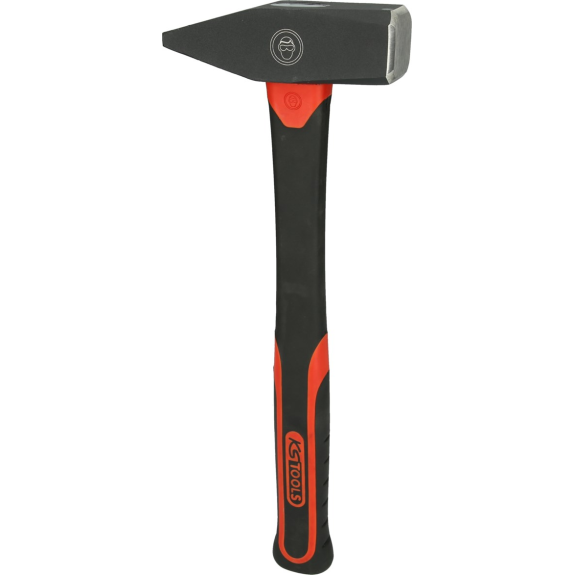142.1404 Schlosserhammer mit Fiberglasstiel, 1500g 142.1404 Schlosserhammer mit Fiberglasstiel, 1500g-Beschreibung lesen
