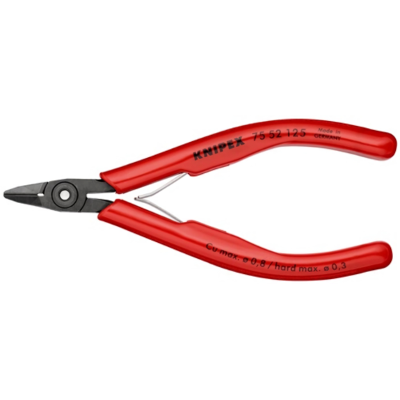 75 52 125 Longueur électronique de la coupe latérale 125 mm forme 5 facette Oui-Leggi tutto