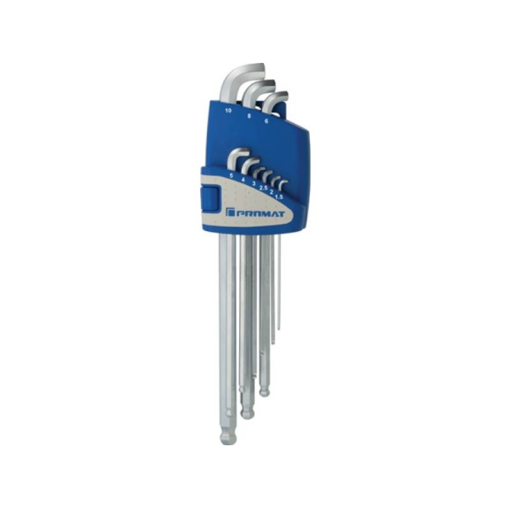 Winkelschraubendrehersatz  9-teilig   Kunststoffhalter SW 1,5 - 10 mm ku-Beschreibung lesen