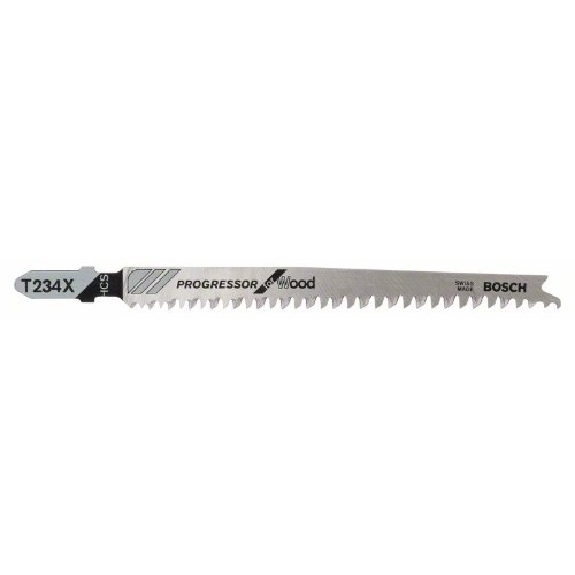 Stichsägeblatt T 234 X Progressor for Wood, 100er-Pack-Beschreibung lesen