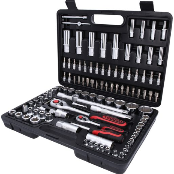 911.0708 1/4"+1/2" Steckschlüssel-Satz, 108-tlg. 911.0708 1/4"+1/2" Steckschlüssel-Satz, 108-tlg.-Beschreibung lesen