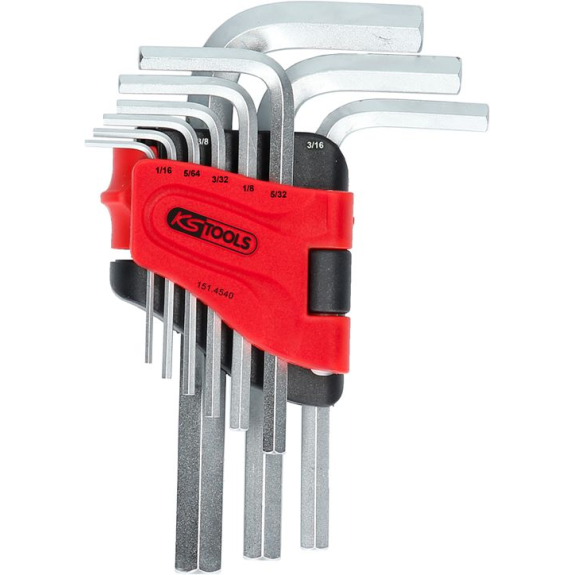 151.4540 "Innensechskant-Winkelstiftschlüssel-Satz, im Klapphalter,9-tl 151.4540 "Innensechskant-Winkelstiftschlüssel-Satz, im Klapphalter,9-tl-Beschreibung lesen
