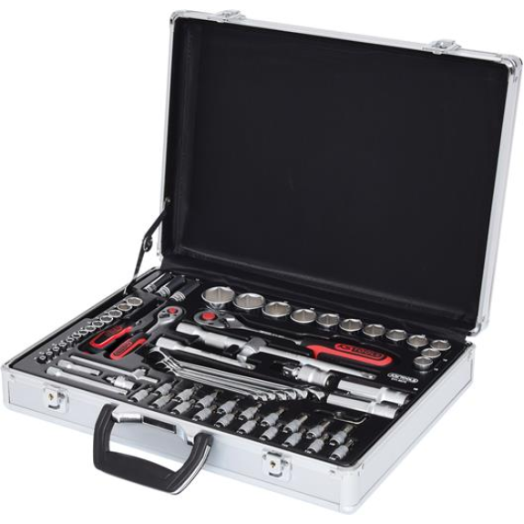 911.0670 1/4"+1/2" Steckschlüssel-Satz, 70-tlg. 911.0670 1/4"+1/2" Steckschlüssel-Satz, 70-tlg.-Beschreibung lesen