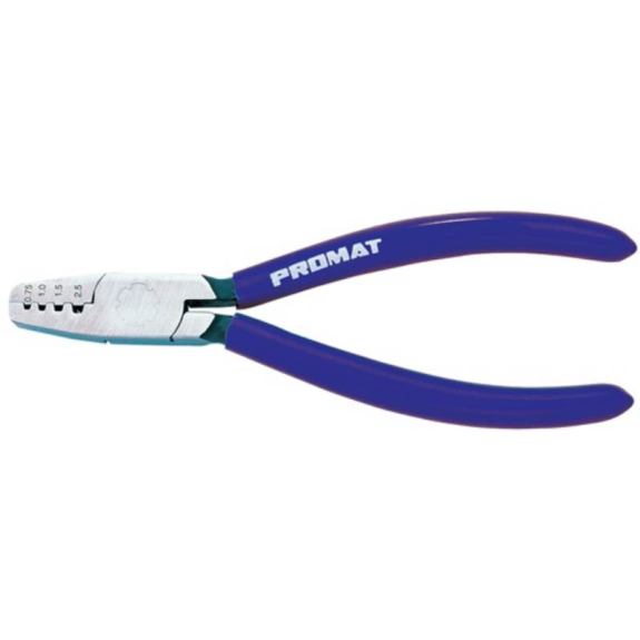 Aderendhülsenzange DIN ISO 5743 Gesamtlänge 180 mm 0,25 - 16,0 (AWG 23 - Aderendhülsenzange DIN ISO 5743 Gesamtlänge 180 mm 0,25 - 16,0 (AWG 23 --Beschreibung lesen