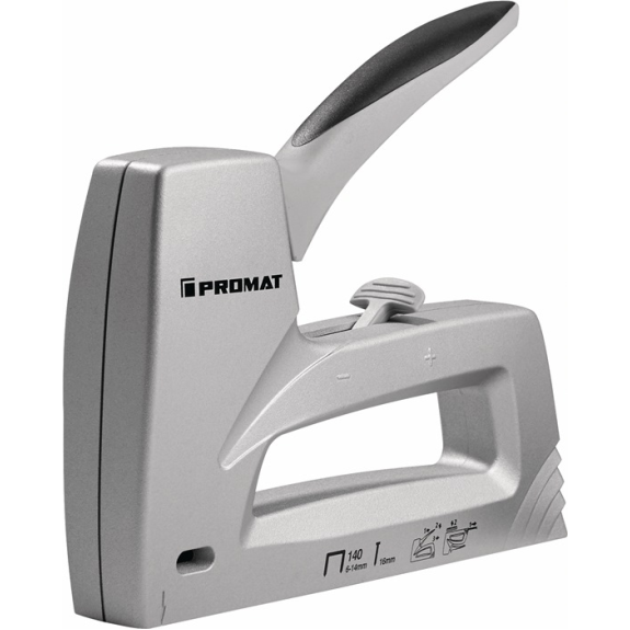 Handtacker Aluminium Klammerlänge/Typ bis: G/6-14 mm Typ 11 / Typ 140 Handtacker Aluminium Klammerlänge/Typ bis: G/6-14 mm Typ 11 / Typ 140-Beschreibung lesen