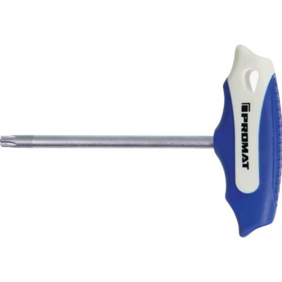 Schraubendreher mit Quergriff T 40x100mm 2-Komponentengriff Schraubendreher mit Quergriff T 40x100mm 2-Komponentengriff-Beschreibung lesen