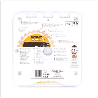 Lame de scie circulaire manuelle Dewalt DT 99569 XR 216 mm / 30 mm avec 36 dents-Lire la description