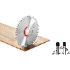Hoja de Sierra HW 210x2.4x30 TF60 Damiate / HPL - 493200 -