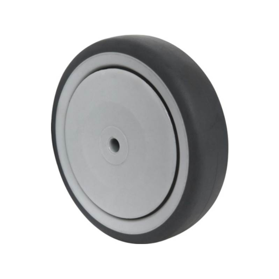 Ersatzrad Rad-D. 150 mm Tragfähigkeit 100 kg Gummi grau Achs-D. 8 mm Na Ersatzrad Rad-D. 150 mm Tragfähigkeit 100 kg Gummi grau Achs-D. 8 mm Na-Beschreibung lesen