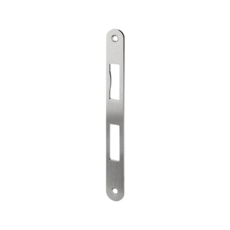 B 9000 0320 Schließblech B 9000 Edelstahl Breite 24 x Länge 235 mm abgerunde-Beschreibung lesen