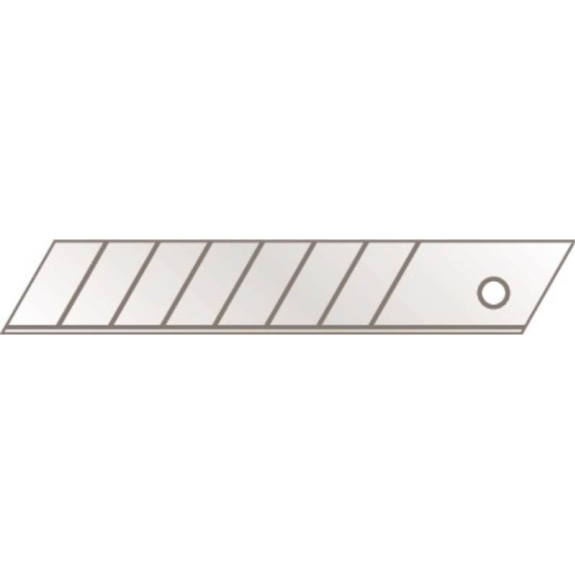 7760 Abbrechklinge Nr. 77 L109,6xB17,8xS0,5mm 7 Sollbruchstellen 7760 Abbrechklinge Nr. 77 L109,6xB17,8xS0,5mm 7 Sollbruchstellen-Beschreibung lesen