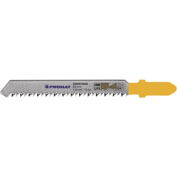 5 Stück Stichsägeblatt Gesamtlänge 80 mm Zahnteilung 1,9 mm BIM 5 Stück Stichsägeblatt Gesamtlänge 80 mm Zahnteilung 1,9 mm BIM-Beschreibung lesen