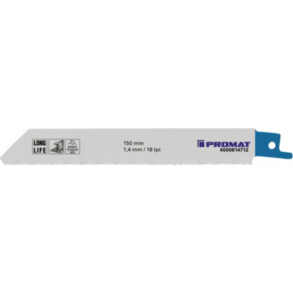 5 Stk Säbelsägeblatt Länge 150 mm Breite 19 mm ll Zahnteilung TPI 18 1,4 5 Stk Säbelsägeblatt Länge 150 mm Breite 19 mm ll Zahnteilung TPI 18 1,4-Beschreibung lesen