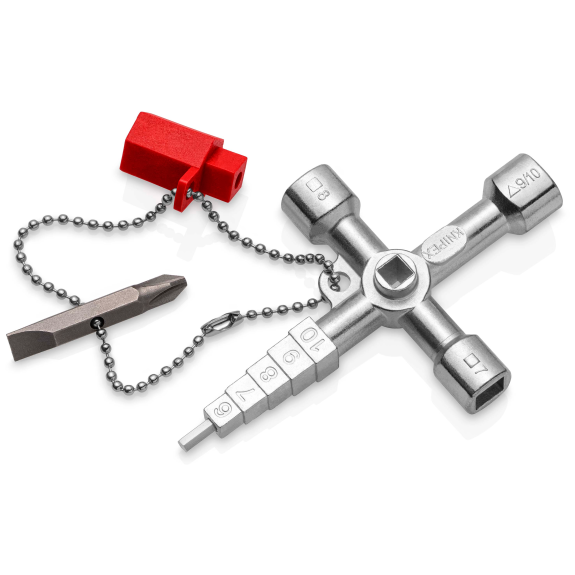 KNIPEX 00 11 04 Profi-Key für gängige Absperrsysteme 90 mm (SB-Karte/Blister)-Beschreibung lesen
