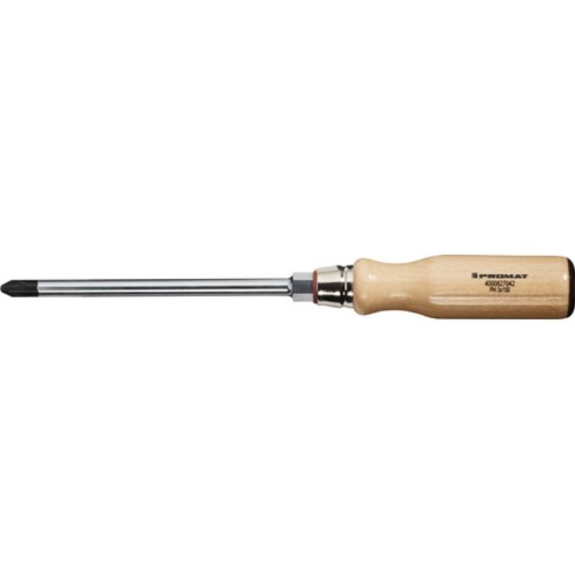 Schraubendreher Gr.PH 3 Klingenlänge 150 mm Holzgriff Rundklinge mit Schraubendreher Gr.PH 3 Klingenlänge 150 mm Holzgriff Rundklinge mit-Beschreibung lesen