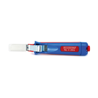 50054428 Kabelmesser, 4-28G blau/rot, Blister-Beschreibung lesen