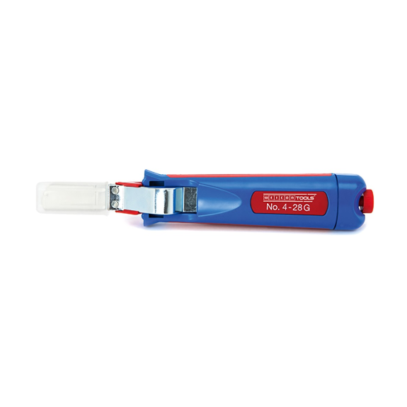 50054428 Kabelmesser, 4-28G blau/rot, Blister 50054428 Kabelmesser, 4-28G blau/rot, Blister-Beschreibung lesen