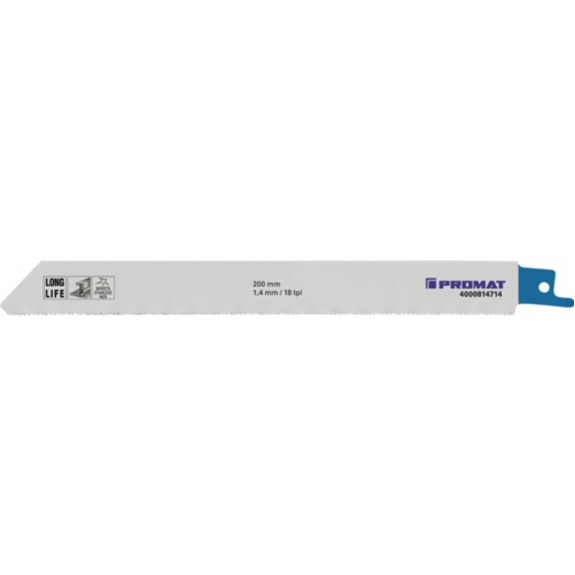 5 pcs Longueur de la lame de sabre 200 mm largeur 19 mm Ll canal dentaire TPI 18 1.4-Lire la description